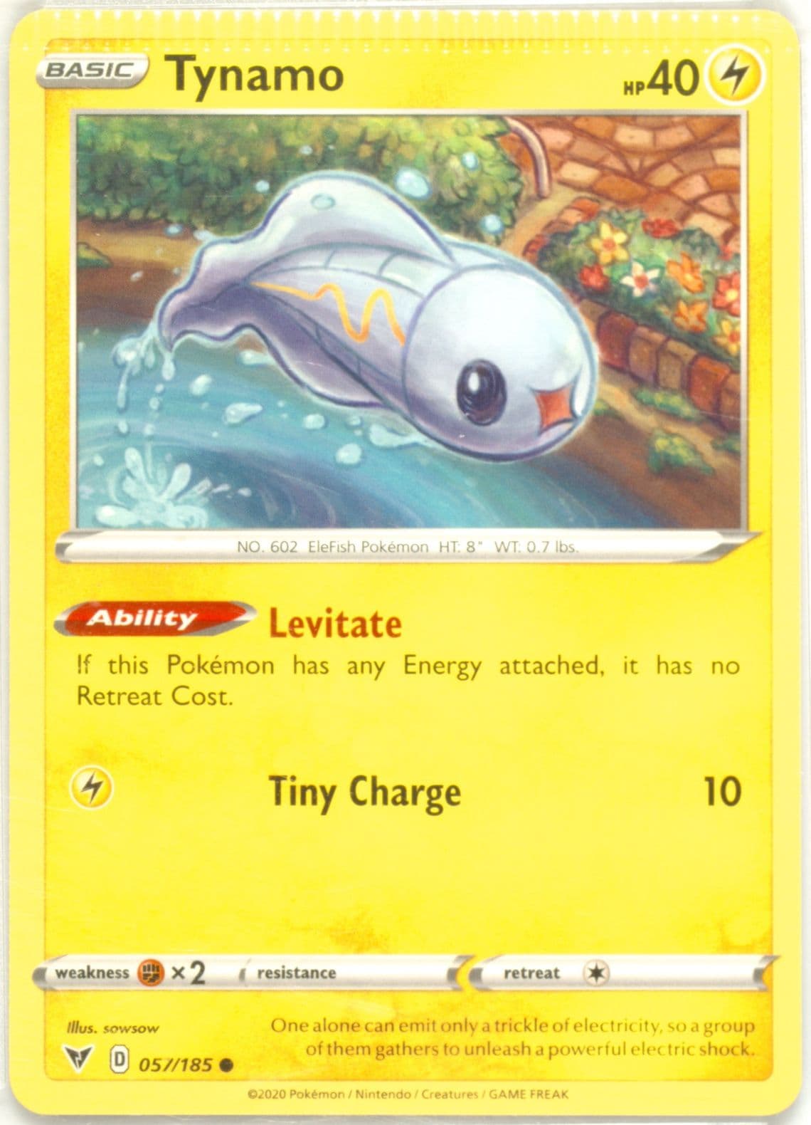 Tynamo (057) 2020 Pokemon Sword & Shield Vivid Voltage