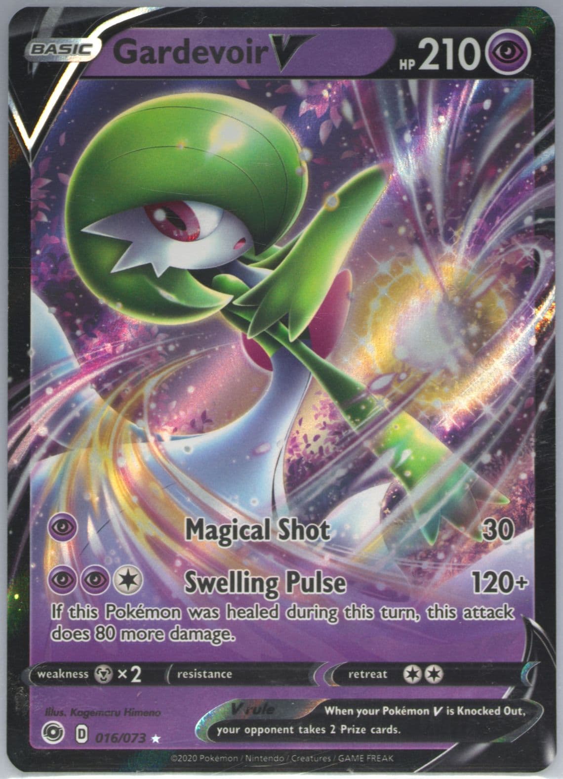 Gardevoir V (016) 2020 Pokemon Sword & Shield Champion's Path