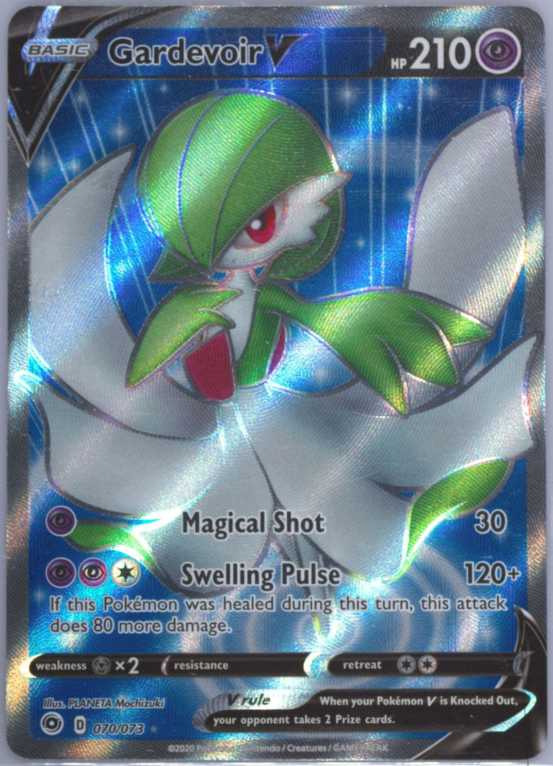 Full Art/Gardevoir V (070) 2020 Pokemon Sword & Shield Champion's Path