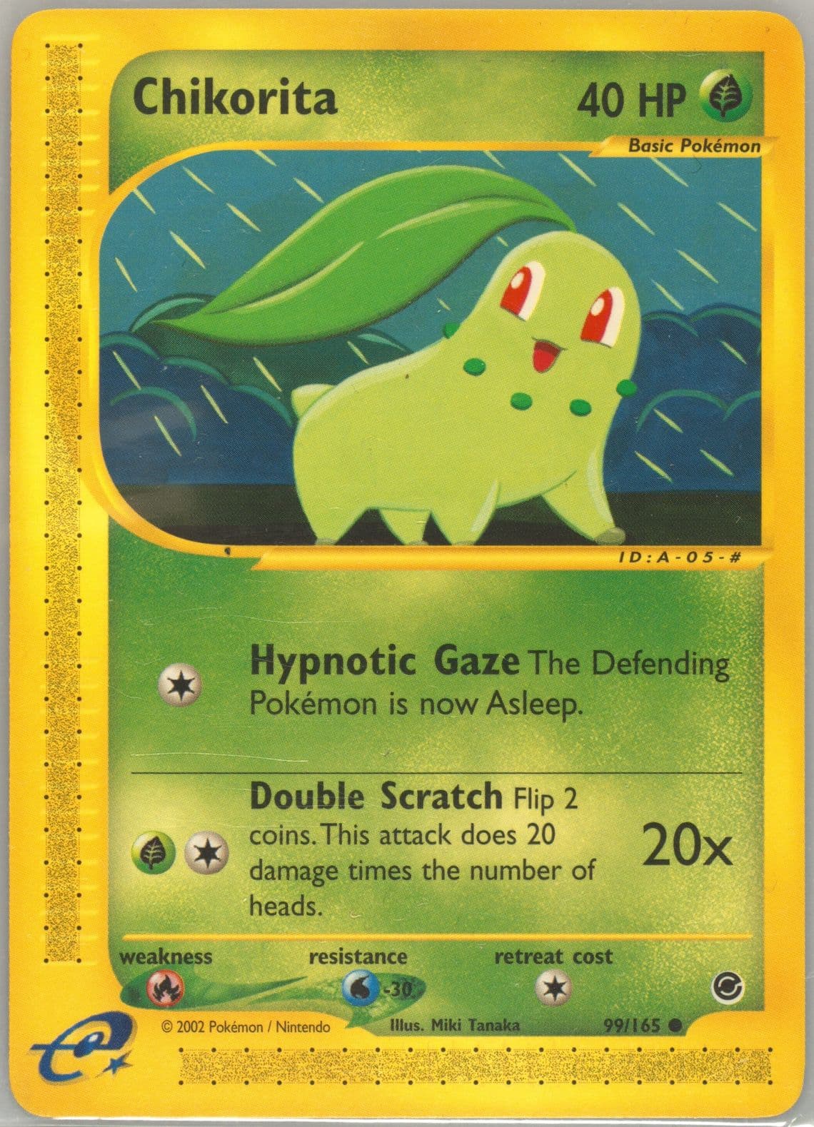 Chikorita (99) 2002 Pokemon Expedition