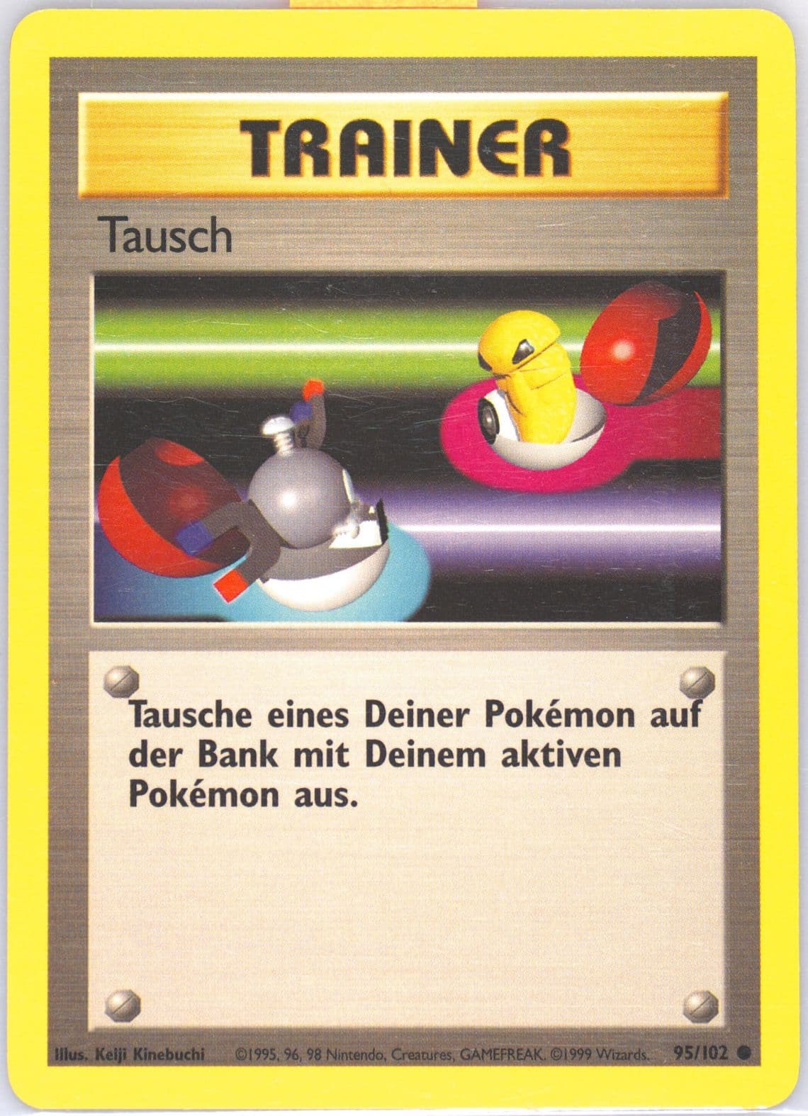 Tausch (95) 1999 Pokemon German
