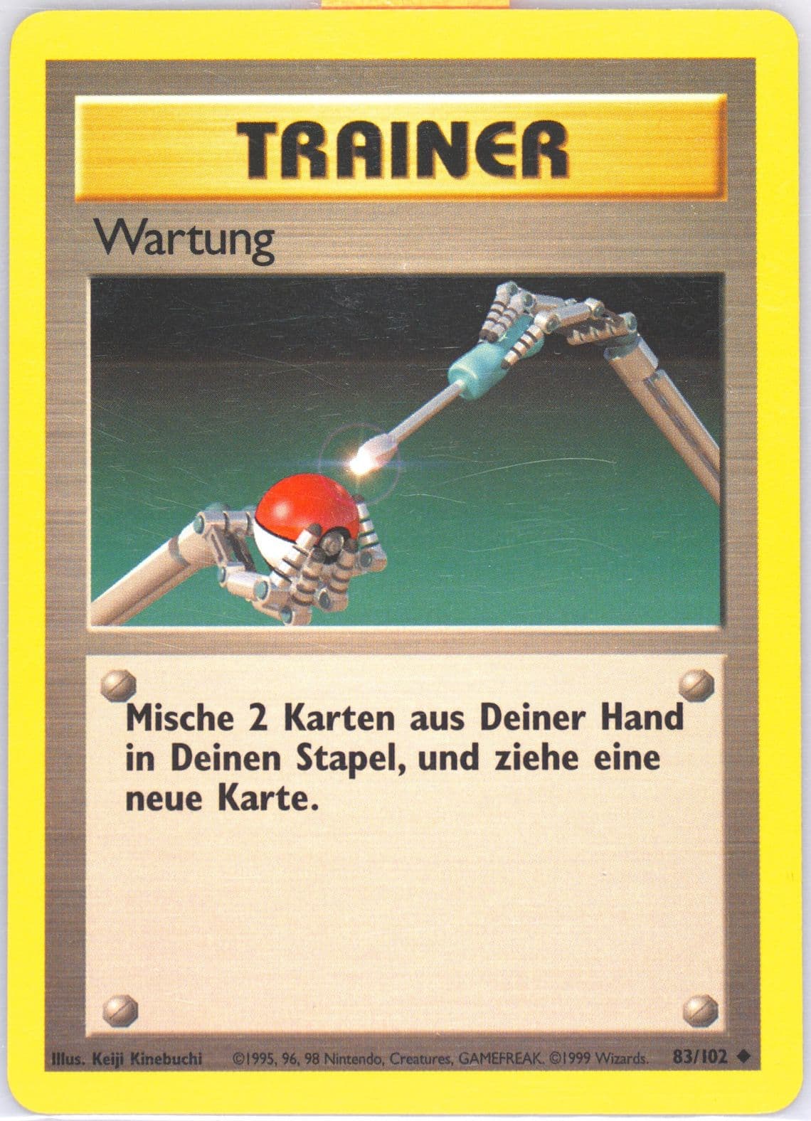 Wartung (83) 1999 Pokemon German