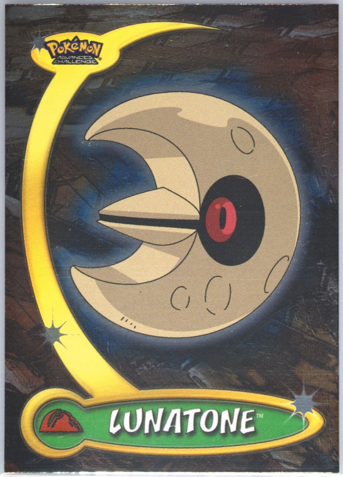 Lunatone Foil (40) 2004 Topps Pokemon Advanced Challenge