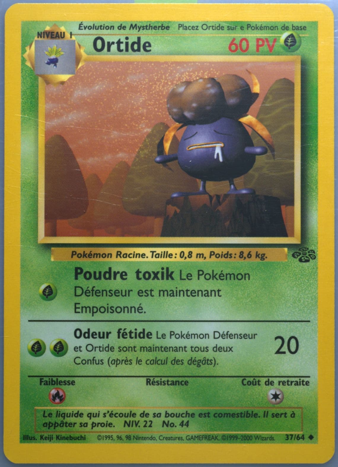 Ortide (37) 2000 Pokemon French Jungle