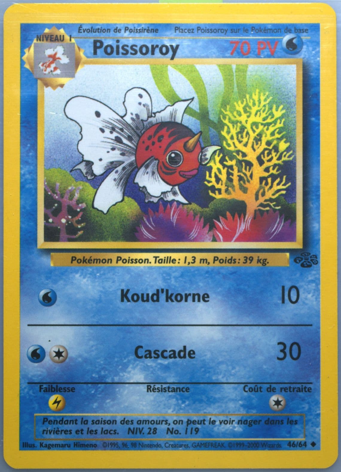 Poissoroy (46) 2000 Pokemon French Jungle