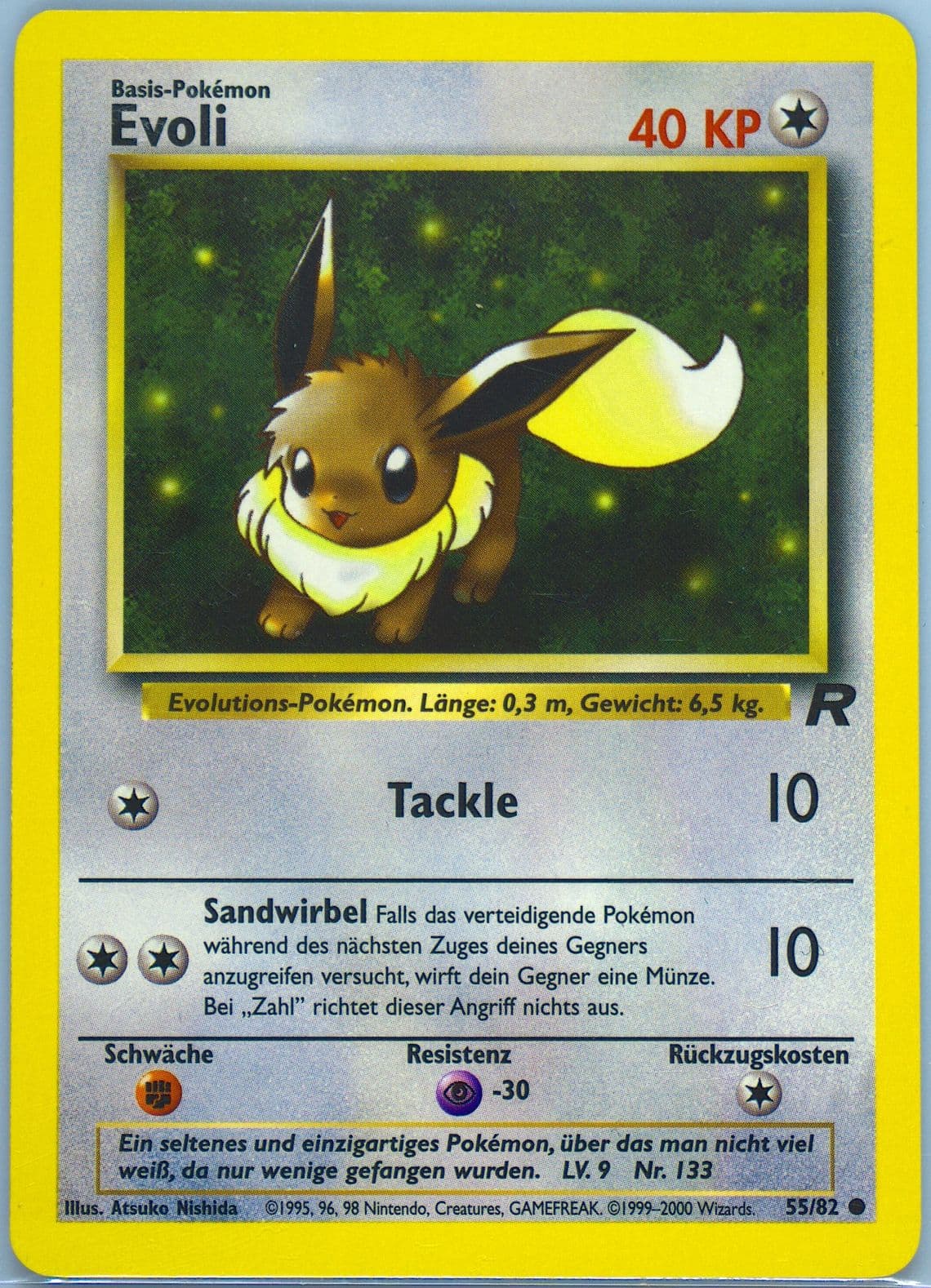 Evoli German (55) 2000 Pokemon Rocket