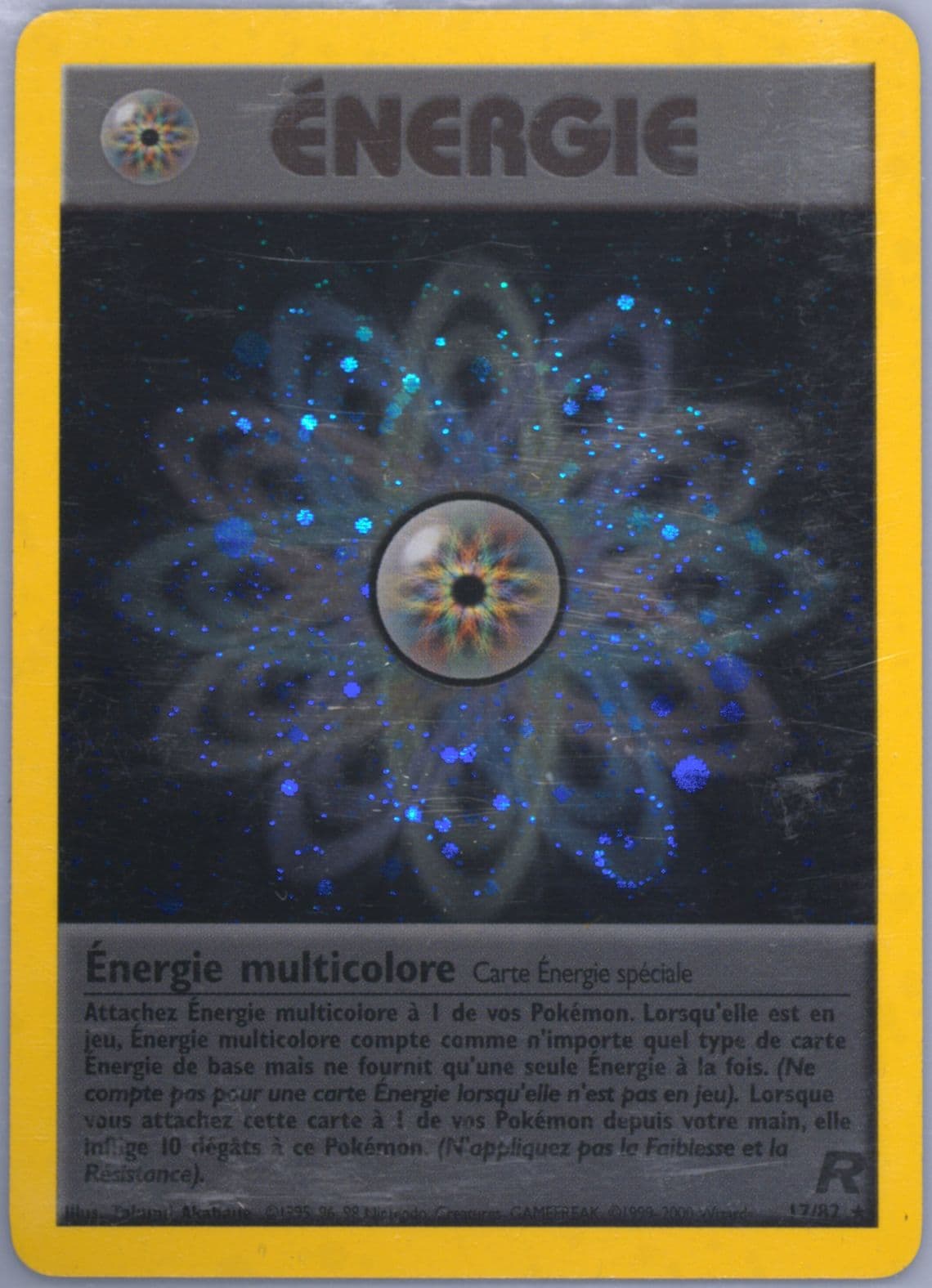 Energie Multicolore-Holo (17) 2001 Pokemon French Rocket