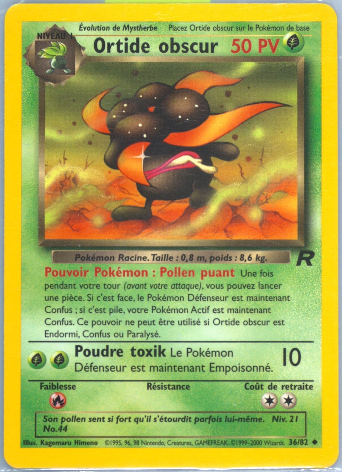 Ortide Obscur (36) 2001 Pokemon French Rocket