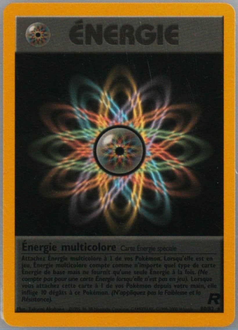 Energie Multicolore (80) 2001 Pokemon French Rocket