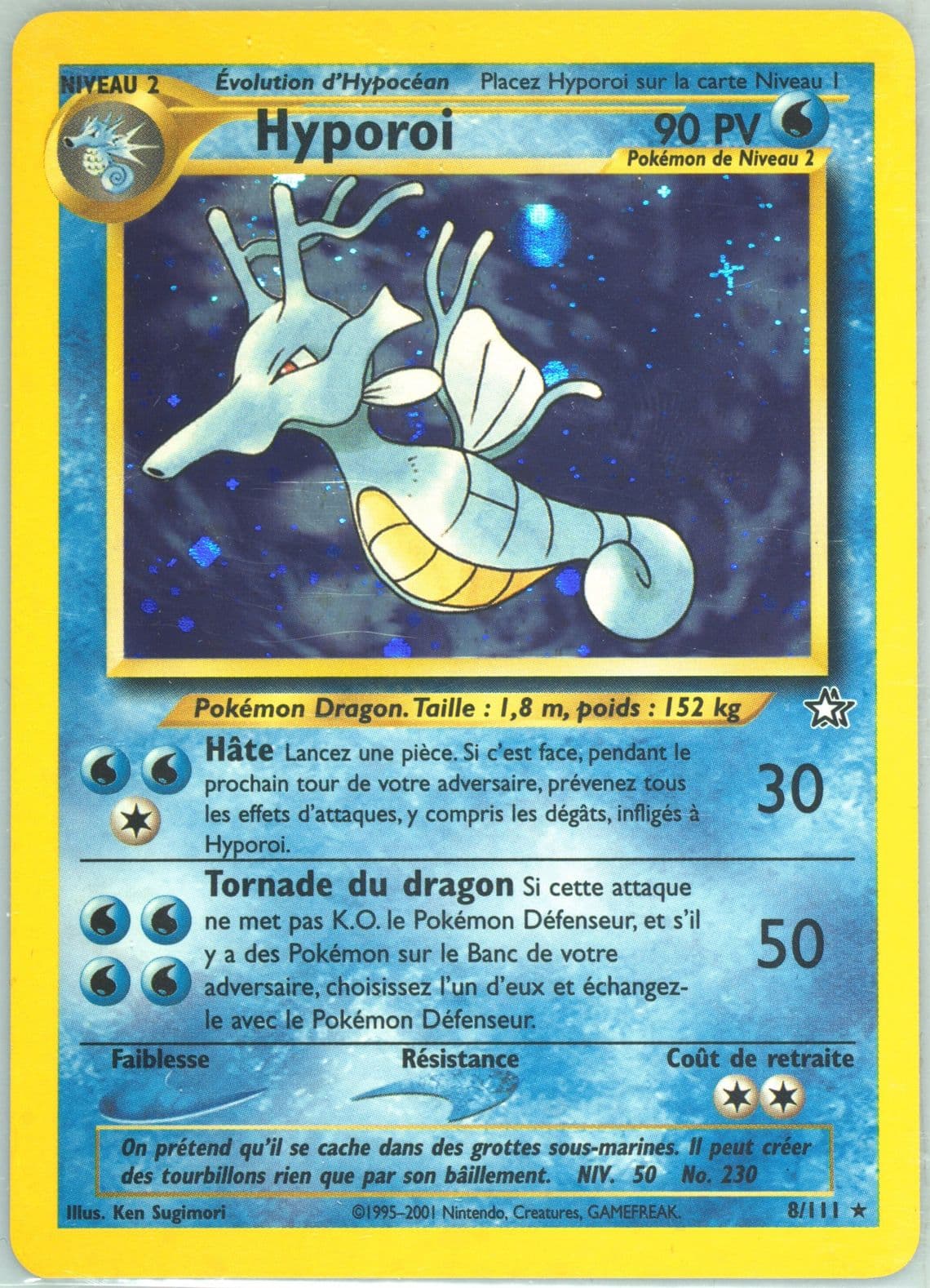 Hyporoi-Holo (8) 2001 Pokemon French Neo Genesis