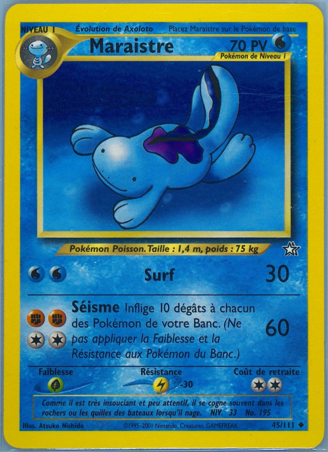 Maraistre (45) 2001 Pokemon French Neo Genesis