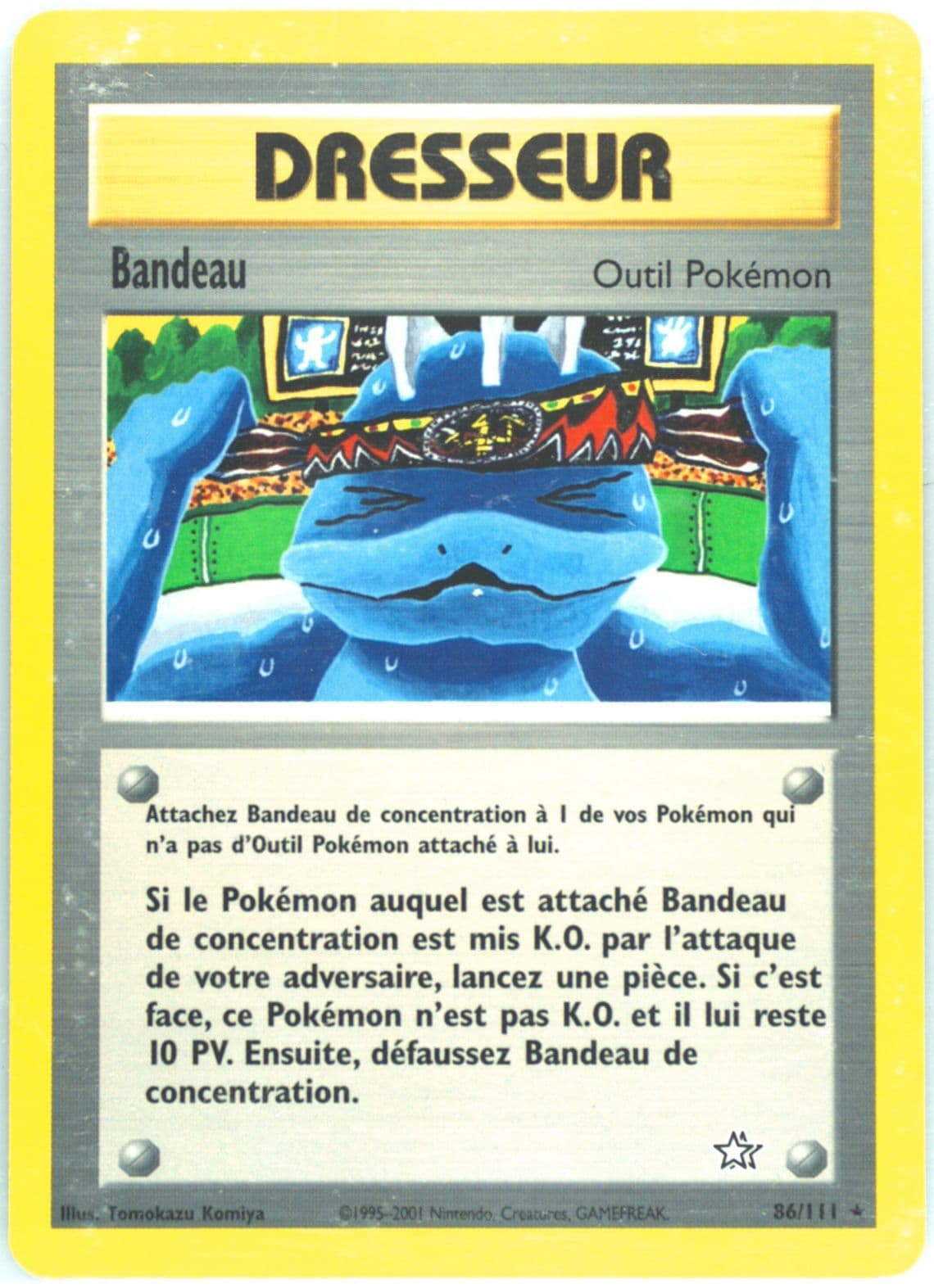 Bandeau (86) 2001 Pokemon French Neo Genesis