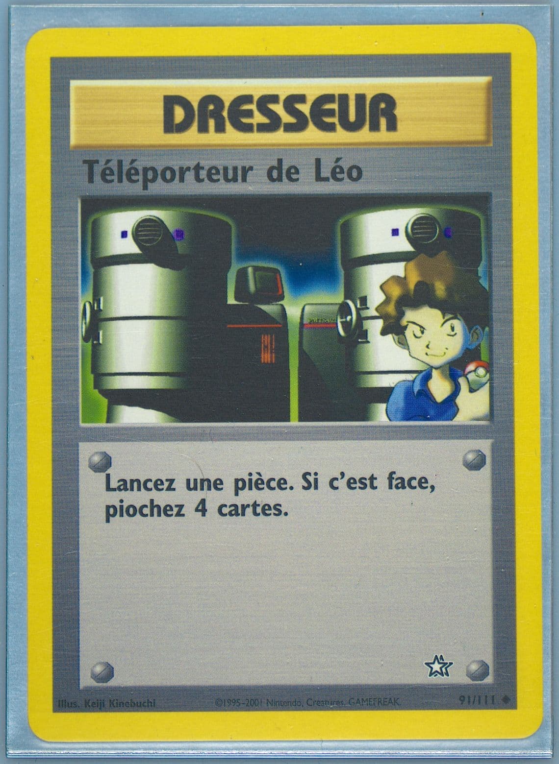 Teleporteur de Leo (91) 2001 Pokemon French Neo Genesis