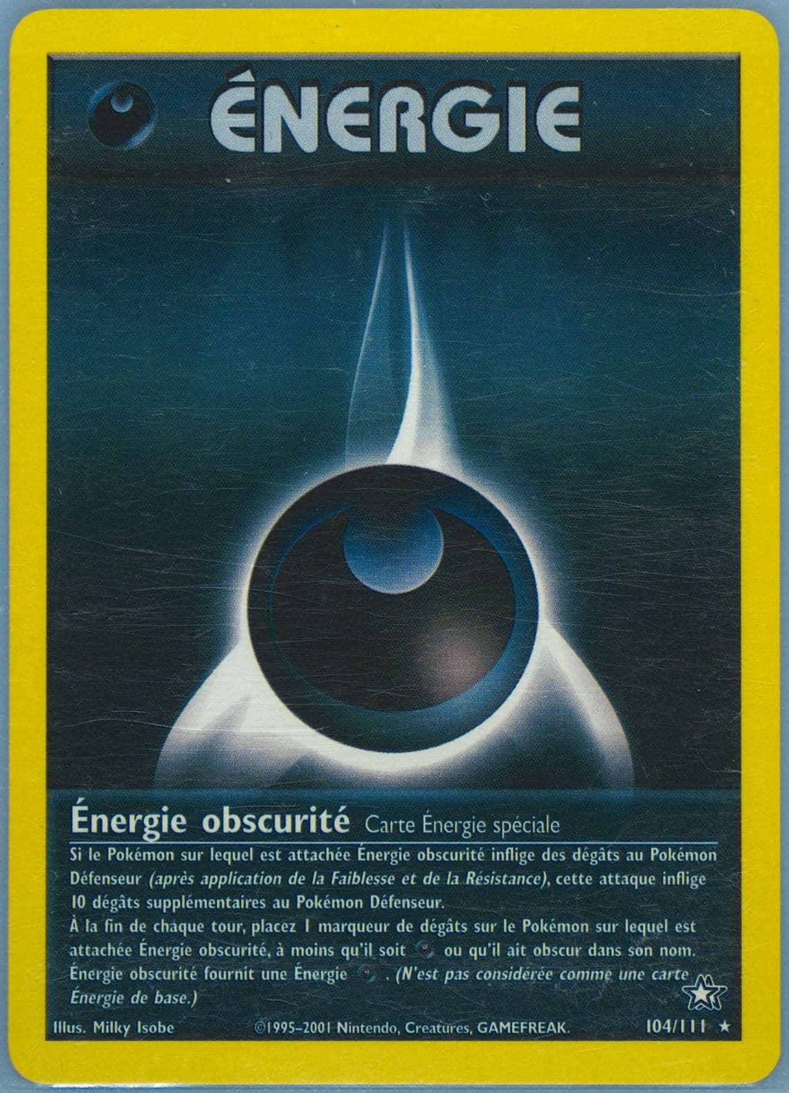 Energie Obscurite (104) 2001 Pokemon French Neo Genesis