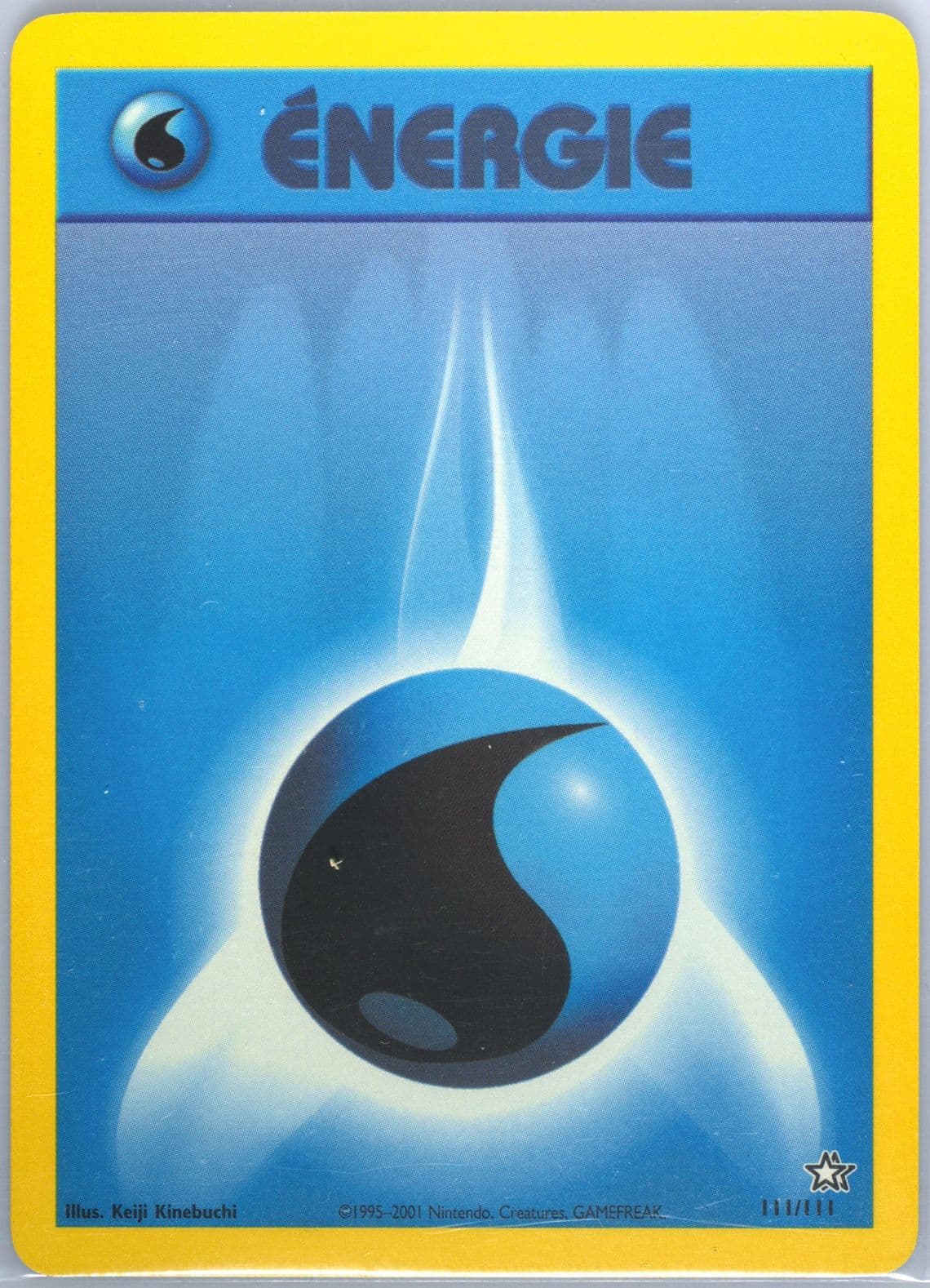 Energie Eau (111) 2001 Pokemon French Neo Genesis