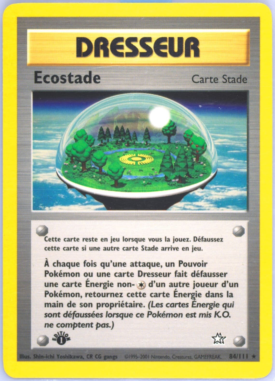 Ecostade 1st Edition (84) 2001 Pokemon French Neo Genesis