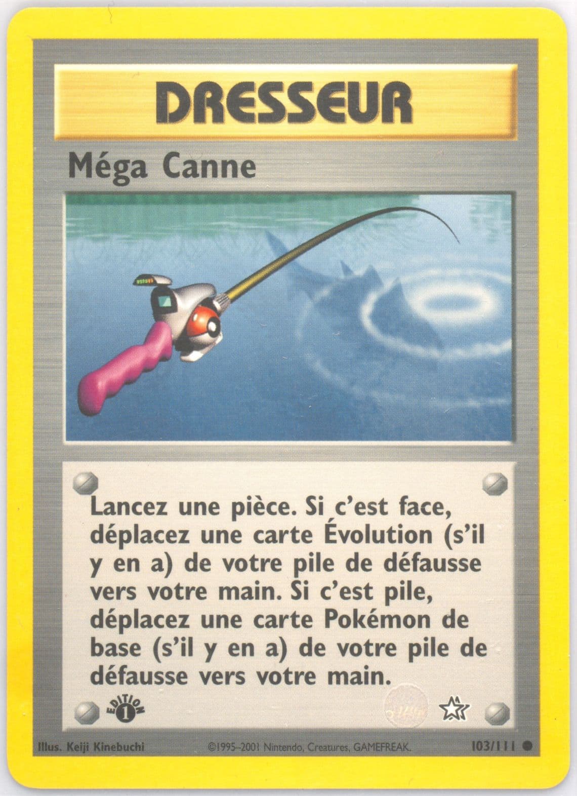 Mega Canne 1st Edition (103) 2001 Pokemon French Neo Genesis