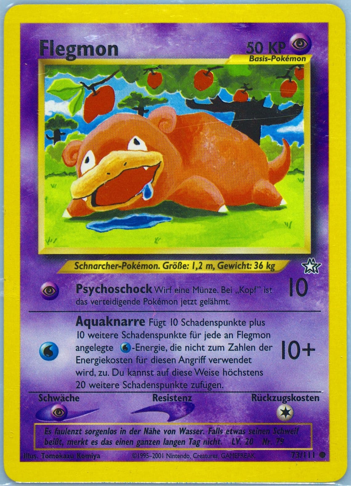 Seemon (48) 2001 Pokemon German Neo Genesis