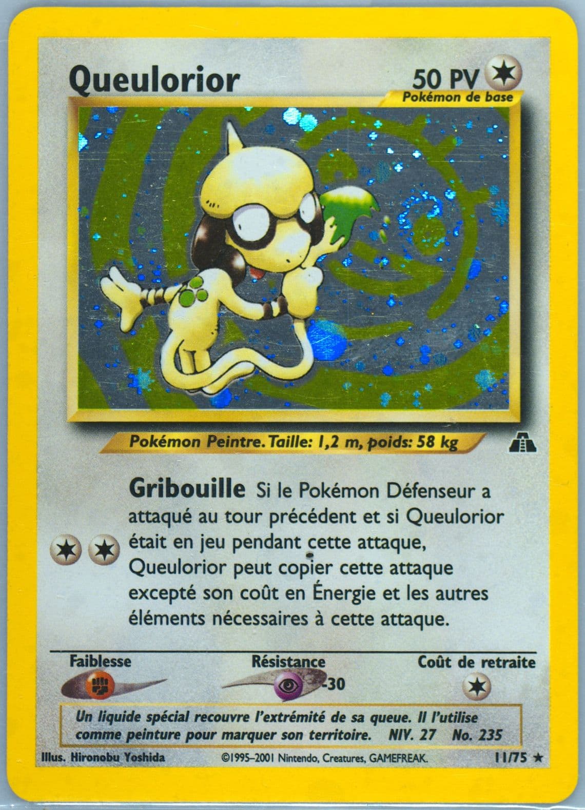 Queulorior-Holo French (11) 2001 Pokemon Neo Discovery