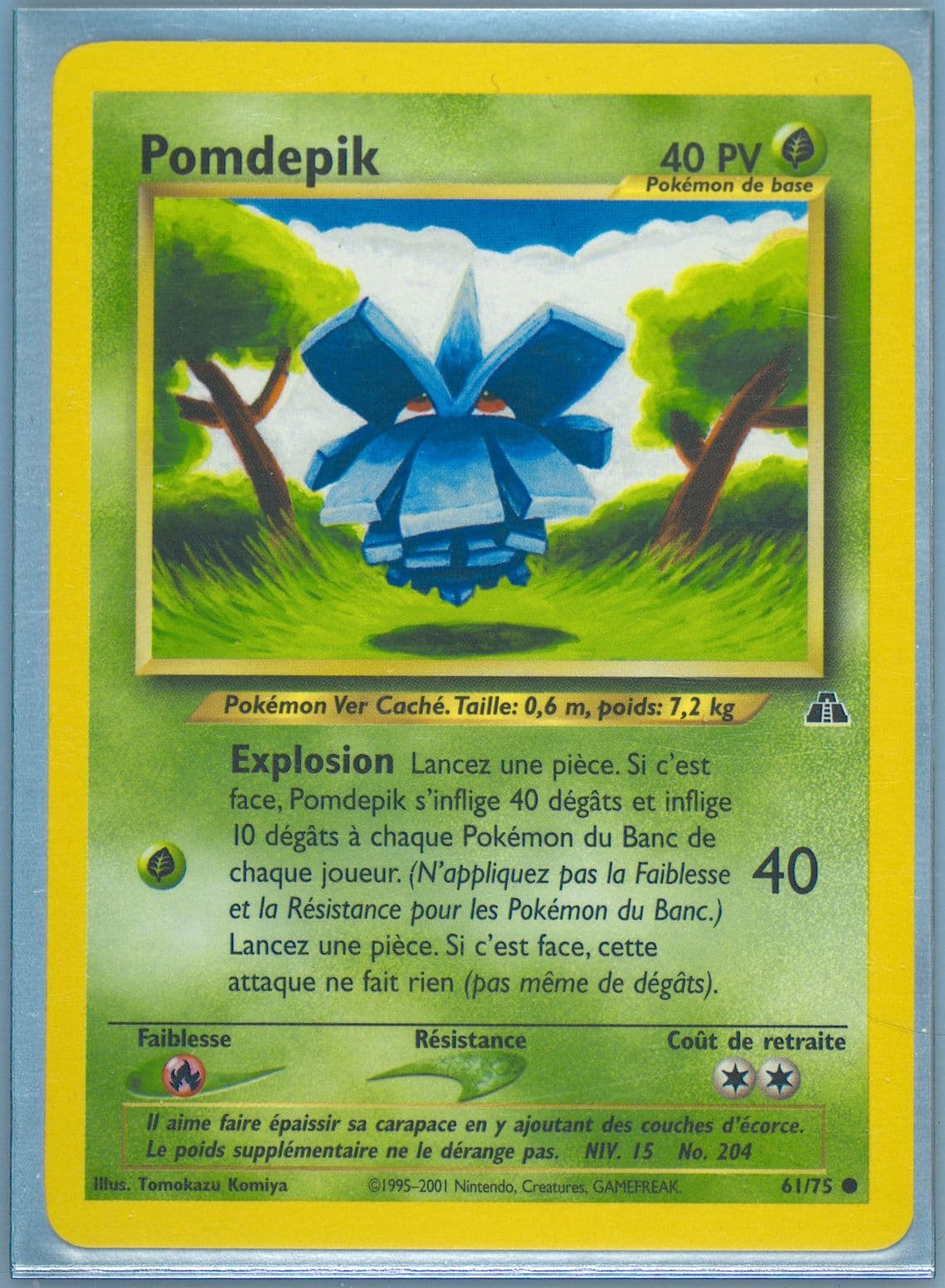 Pomdepik French (61) 2001 Pokemon Neo Discovery