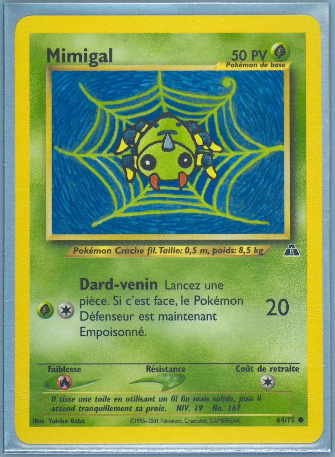Mimigal French (64) 2001 Pokemon Neo Discovery