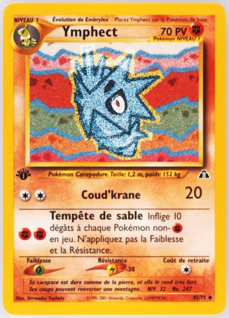 Ymphect French-1st Edition (45) 2001 Pokemon Neo Discovery