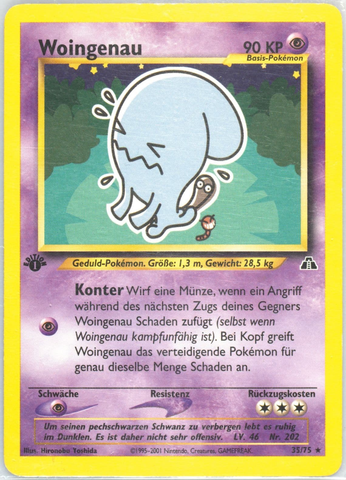 Woingenau German-1st Edition (35) 2001 Pokemon Neo Discovery