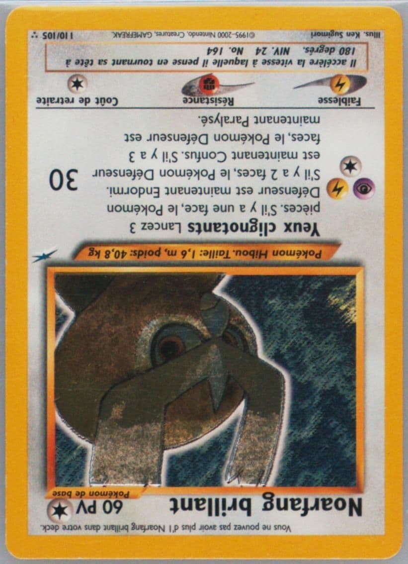 Noarfang Brillant French (110) 2002 Pokemon Neo Destiny