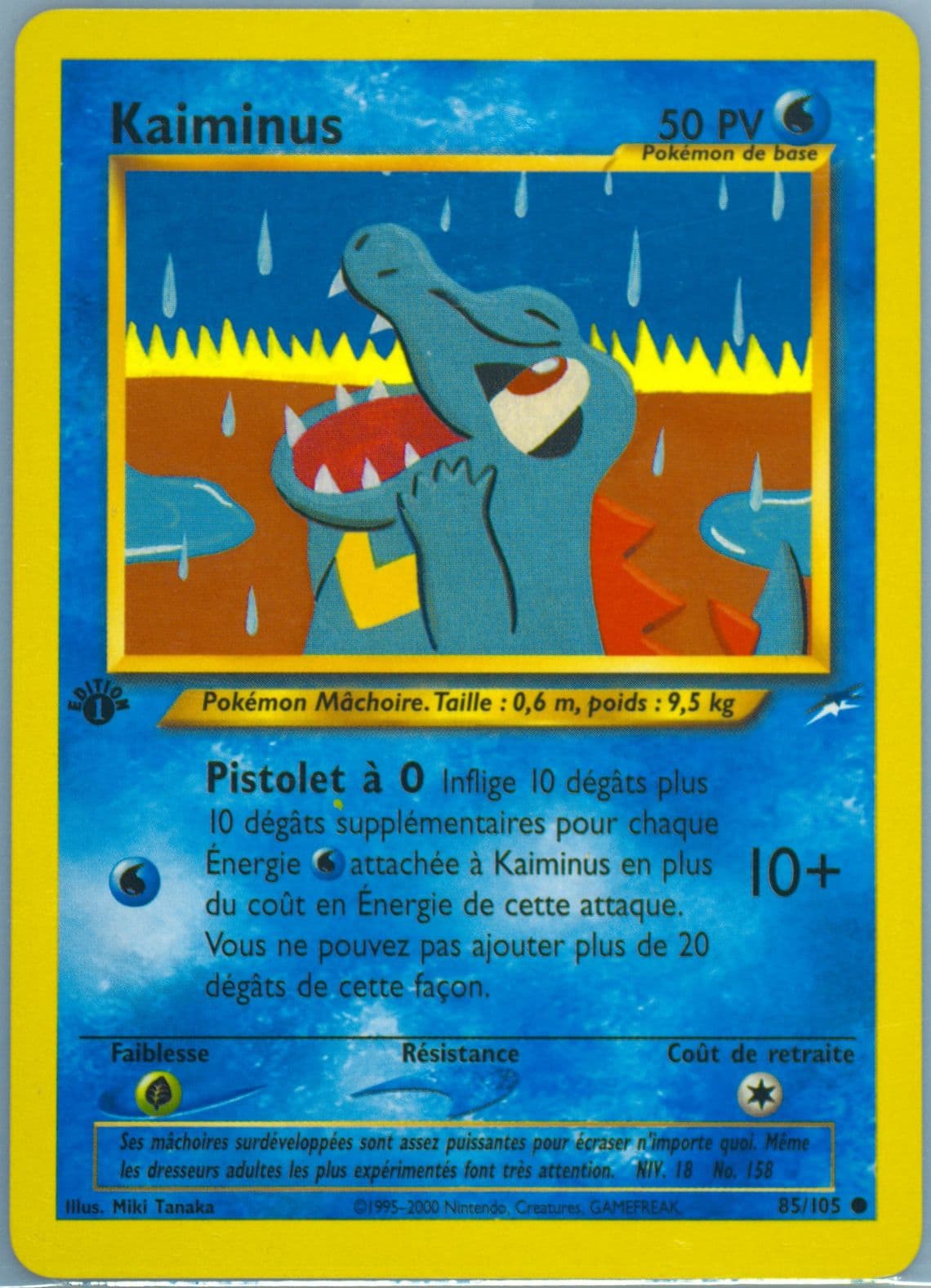 Kaiminus French-1st Edition (85) 2002 Pokemon Neo Destiny