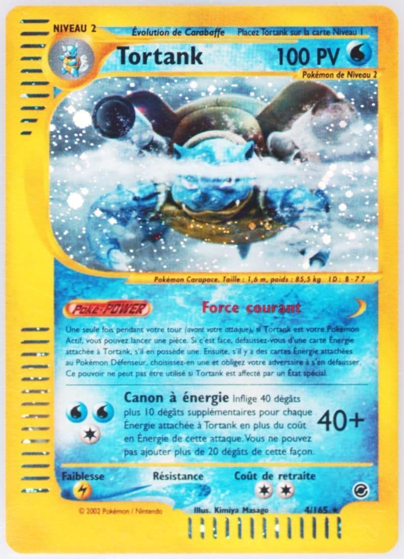 Tortank-Holo (4) 2003 Pokemon French Expedition