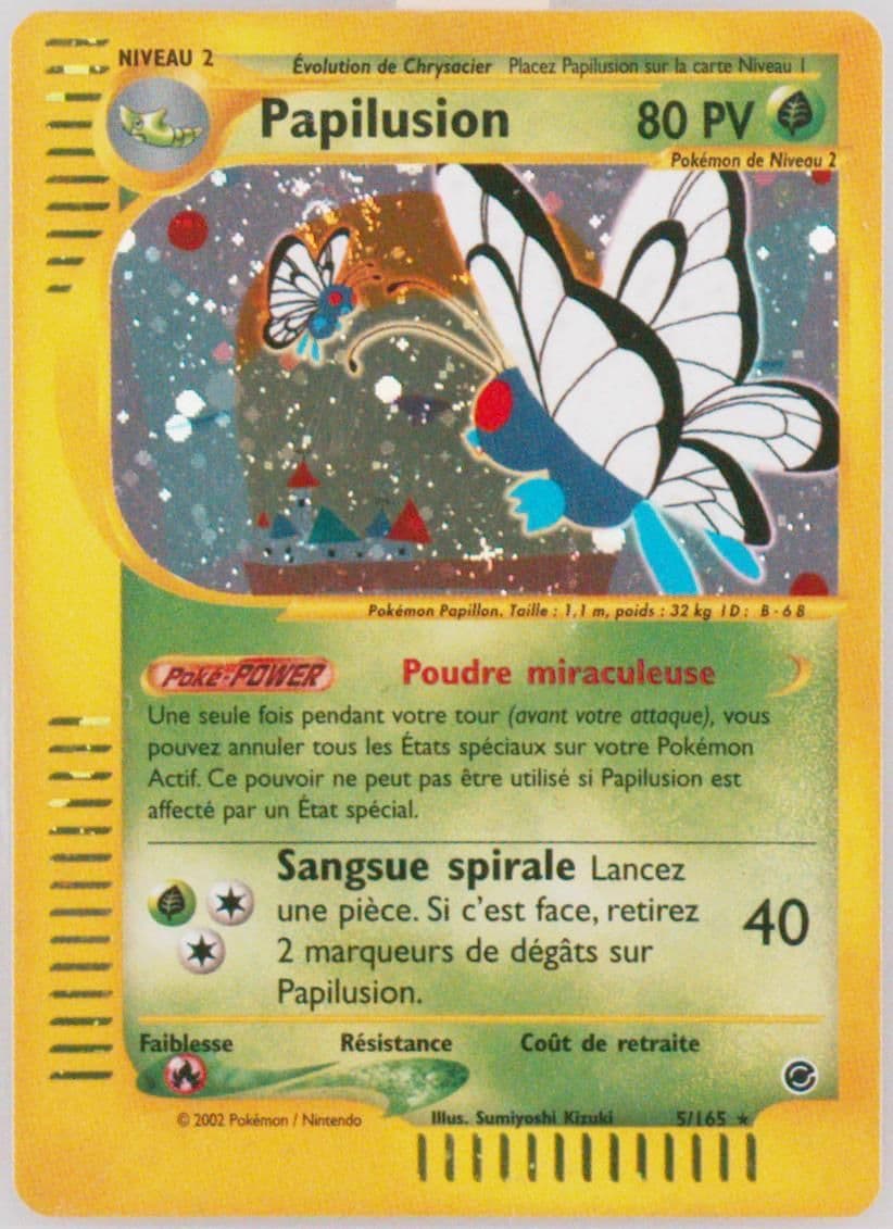 Papilusion-Holo (5) 2003 Pokemon French Expedition