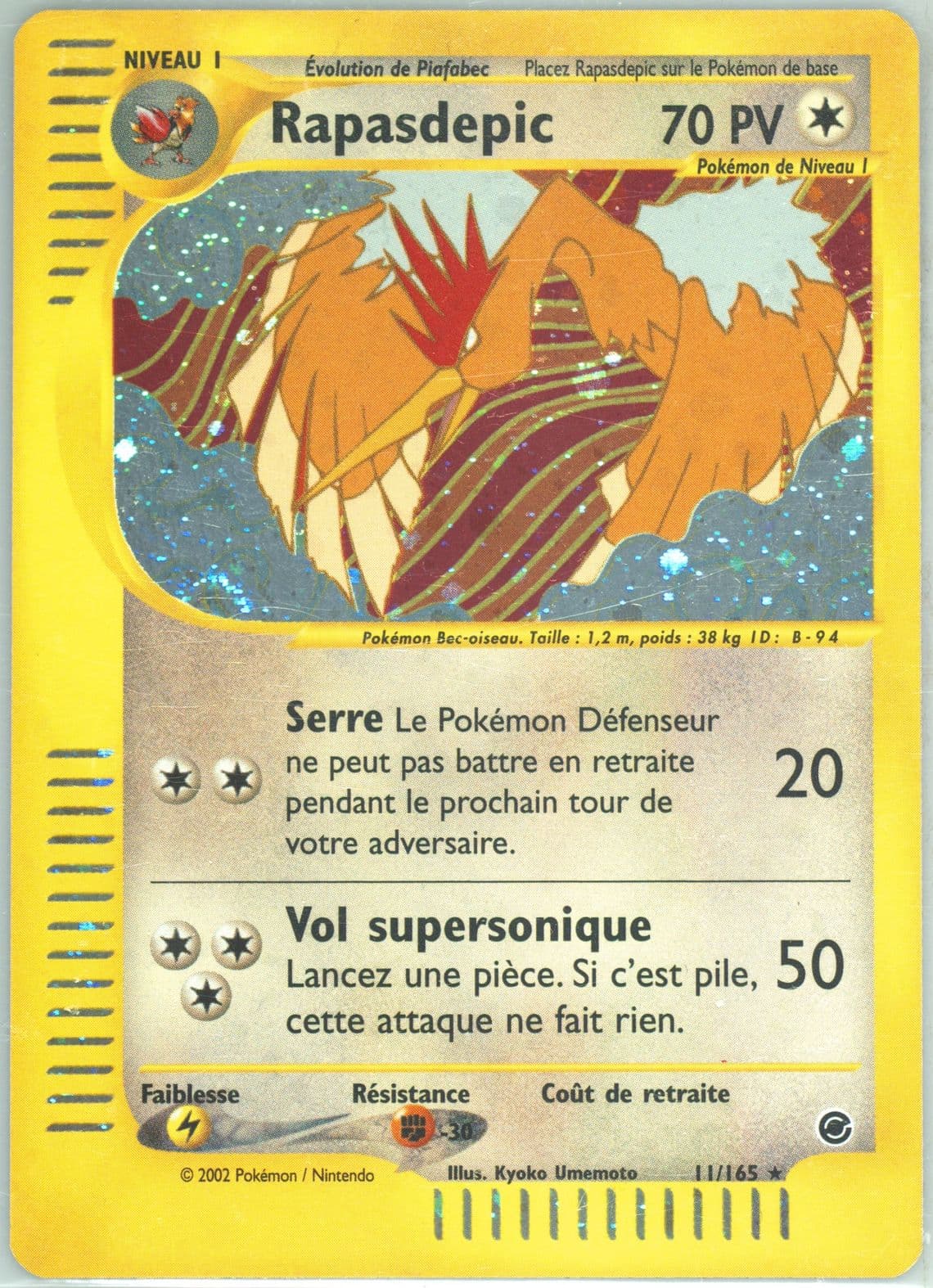 Rapasdepic-Holo (11) 2003 Pokemon French Expedition