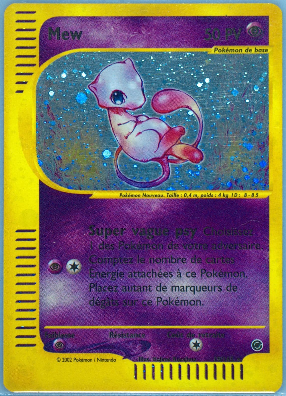 Mew-Holo (19) 2003 Pokemon French Expedition