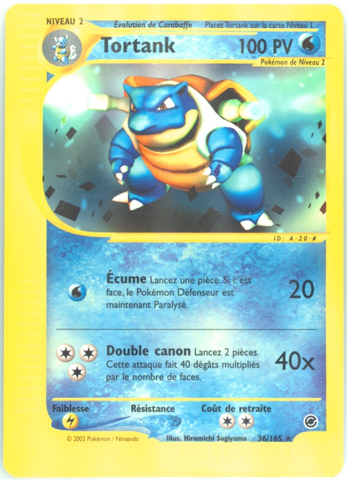 Tortank (36) 2003 Pokemon French Expedition