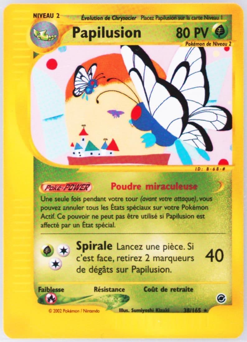 Papilusion (38) 2003 Pokemon French Expedition