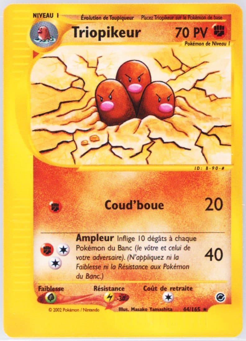 Triopikeur (44) 2003 Pokemon French Expedition
