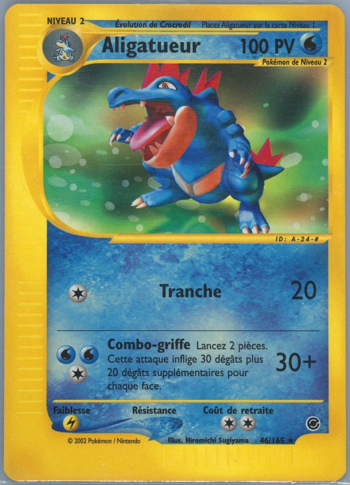 Aligatueur (46) 2003 Pokemon French Expedition