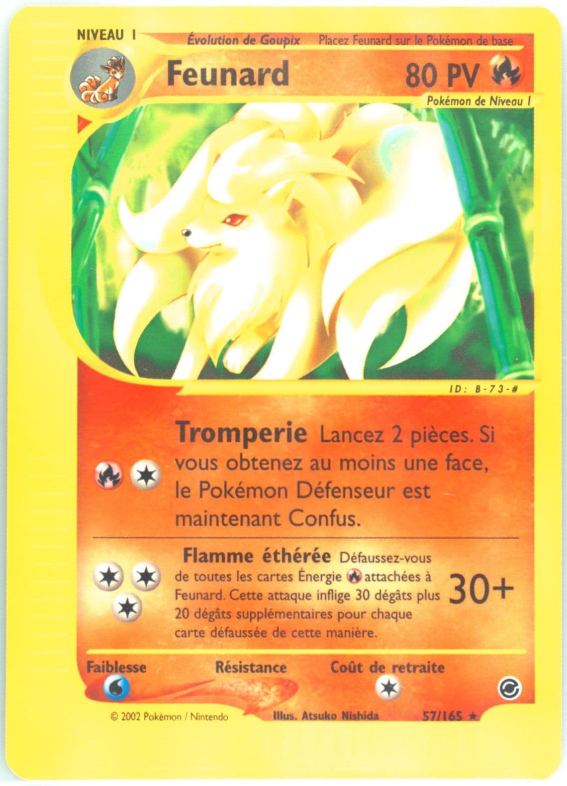 Feunard (57) 2003 Pokemon French Expedition
