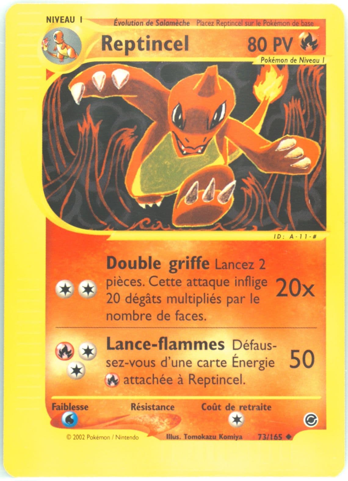 Reptincel (73) 2003 Pokemon French Expedition