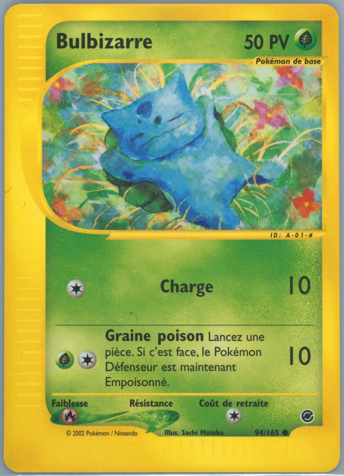 Bulbizarre (94) 2003 Pokemon French Expedition