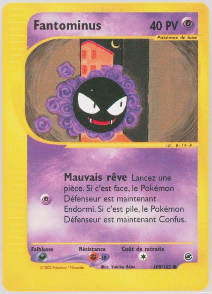 Fantominus (109) 2003 Pokemon French Expedition