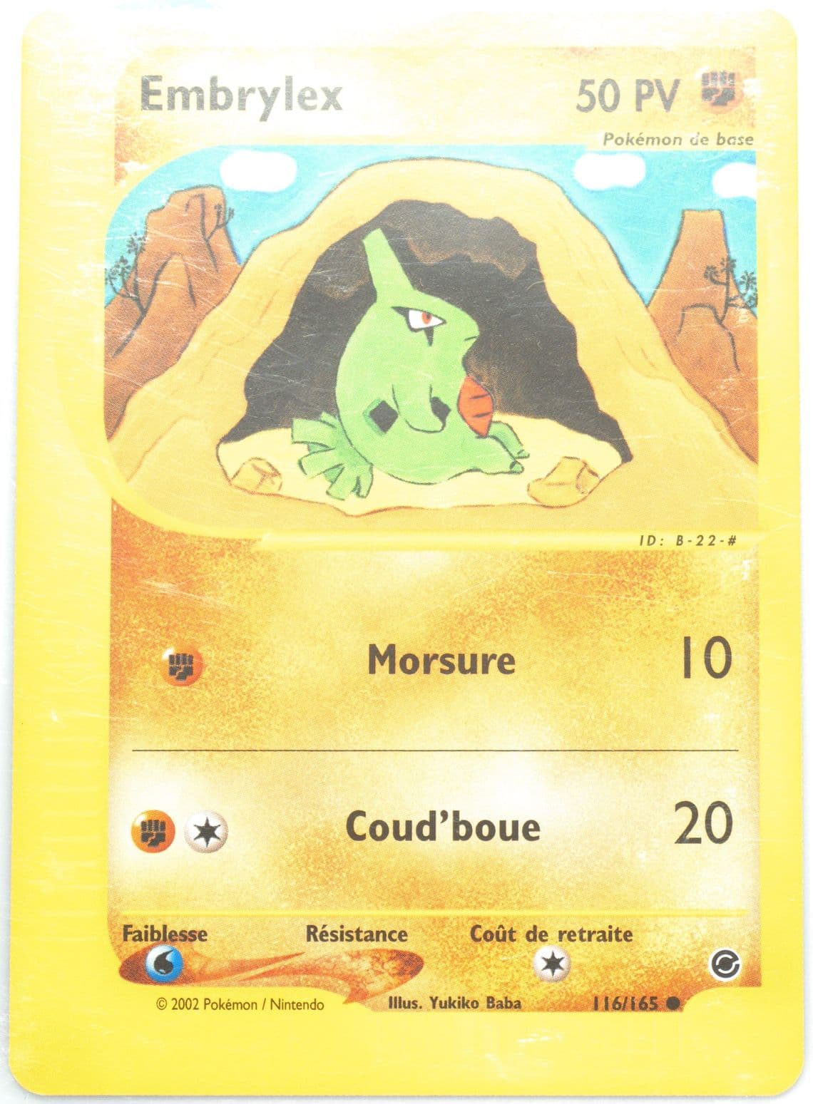 Embrylex (116) 2003 Pokemon French Expedition