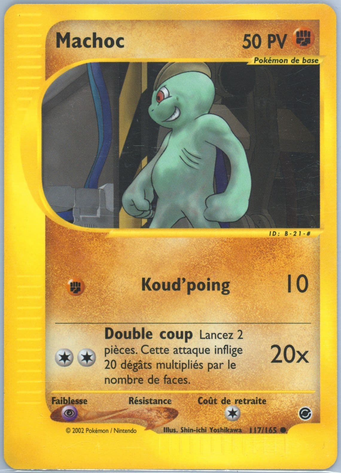Machoc (117) 2003 Pokemon French Expedition