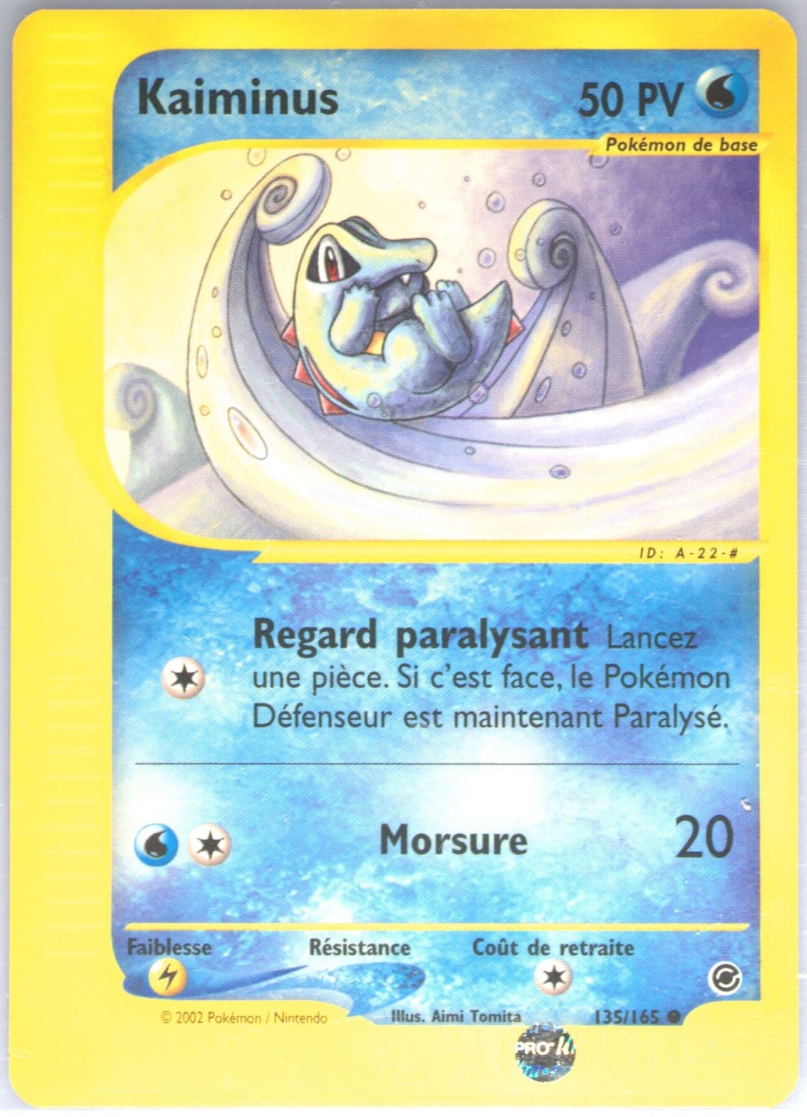 Kaiminus (135) 2003 Pokemon French Expedition