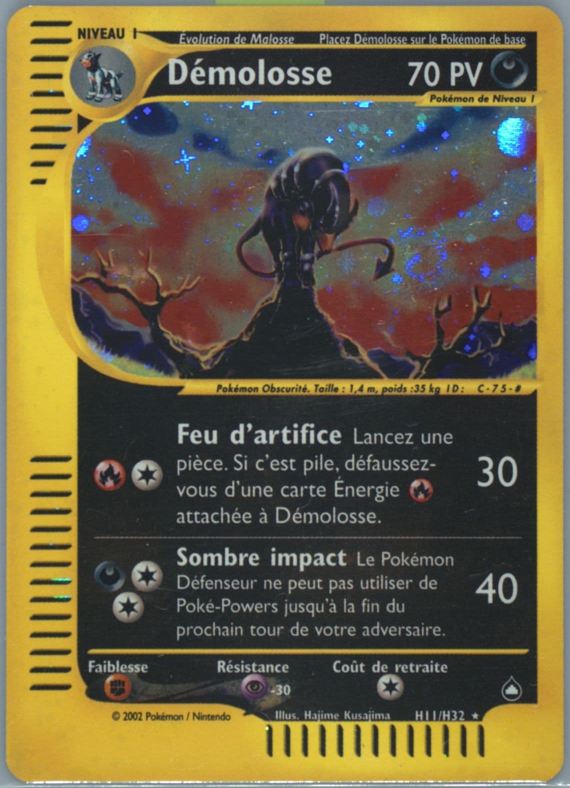 Demolosse-Holo French (H11) 2003 Pokemon Aquapolis