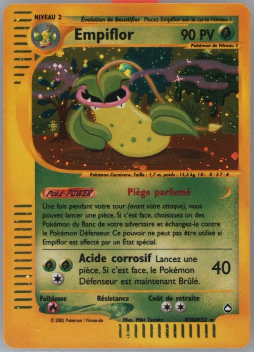 Empiflor-Holo French (H30) 2003 Pokemon Aquapolis