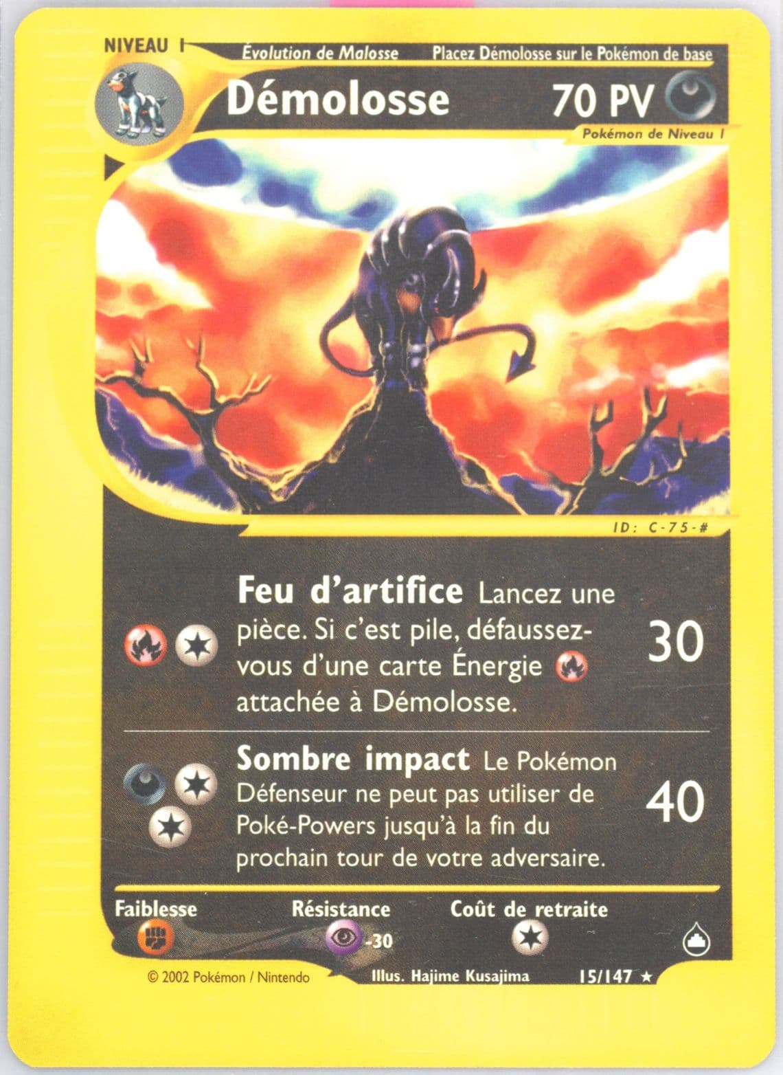 Demolosse French (15) 2003 Pokemon Aquapolis