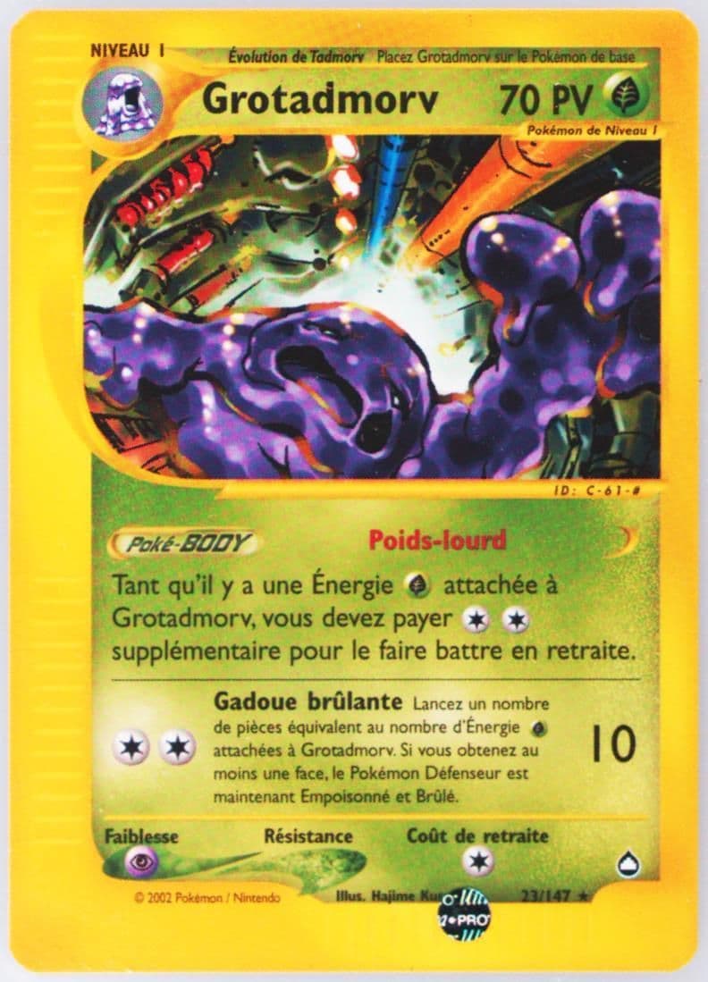 Grotadmorv French (23) 2003 Pokemon Aquapolis