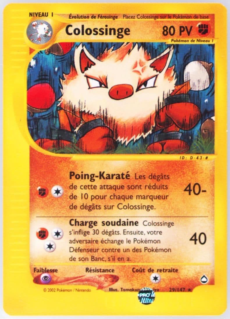 Colossinge French (29) 2003 Pokemon Aquapolis
