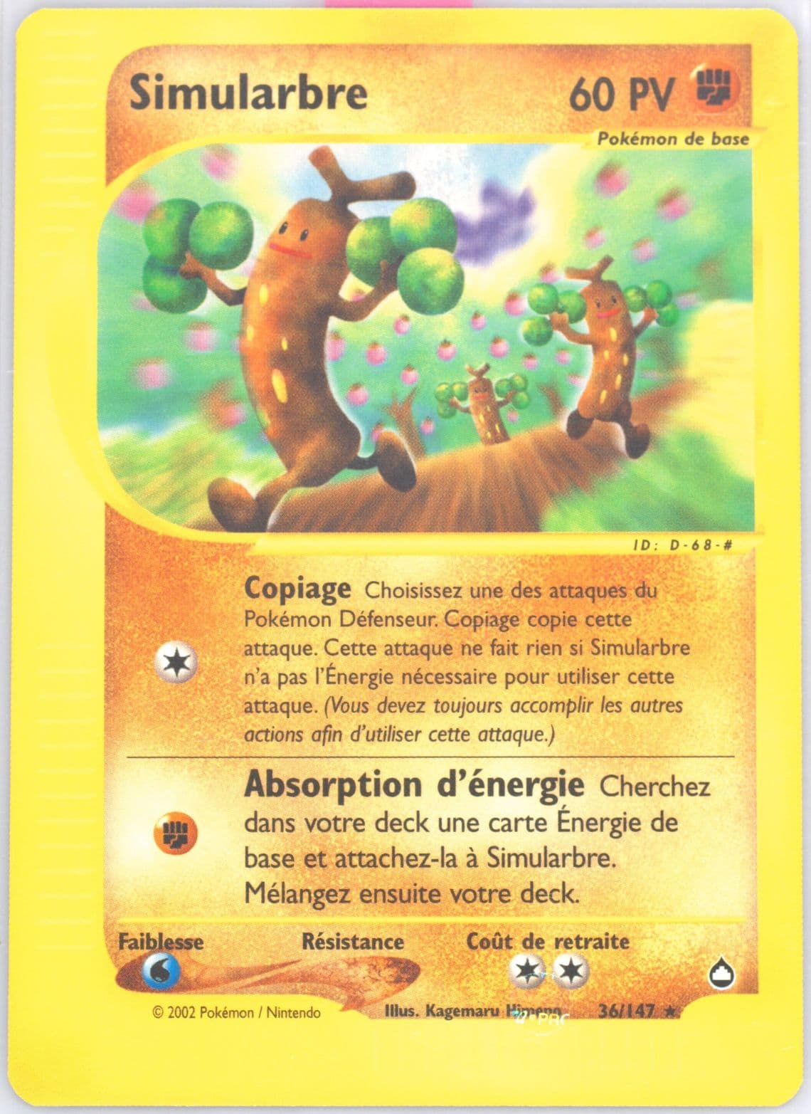 Simularbre French (36) 2003 Pokemon Aquapolis